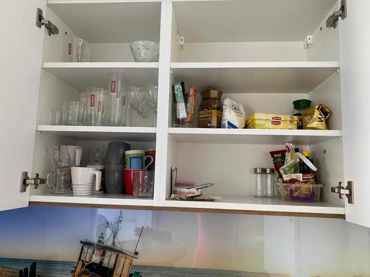 Miedzyzdroje,Balticus Promenada Gwiazd 14, Apartament Z Widokiem Na Morze Iwona Kültér fotó